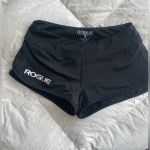 Rogue Black Athletic Shorts